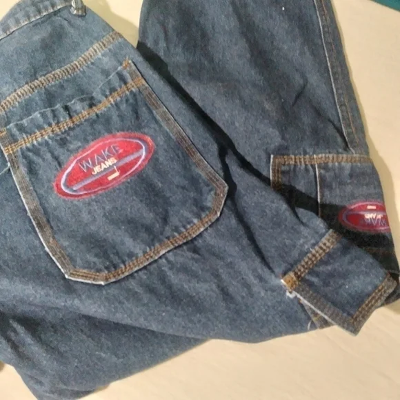 High waist wake cargo baggy Jeans - Picture 5 of 10